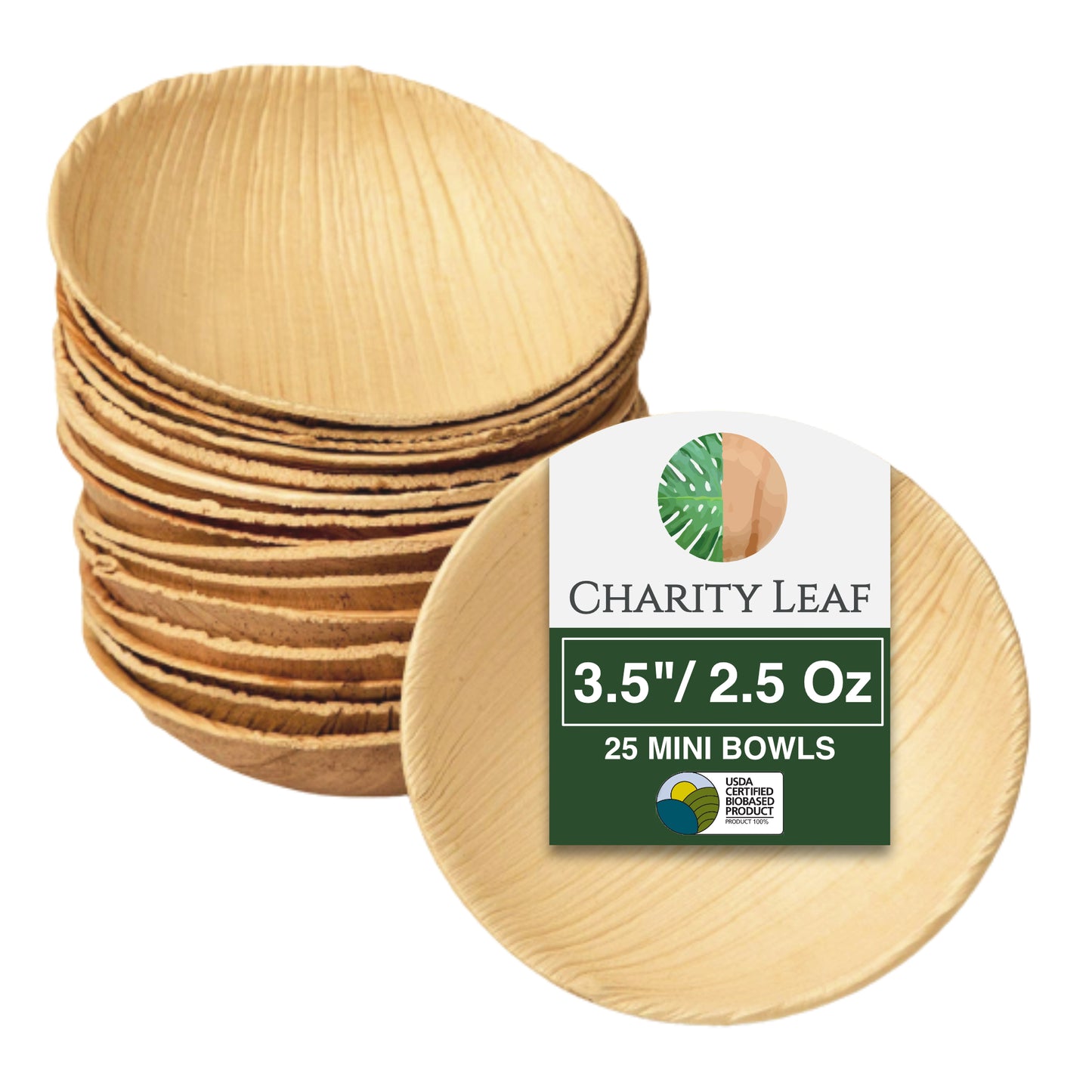 3.5" Inch - (2.5 Oz) Mini bowl