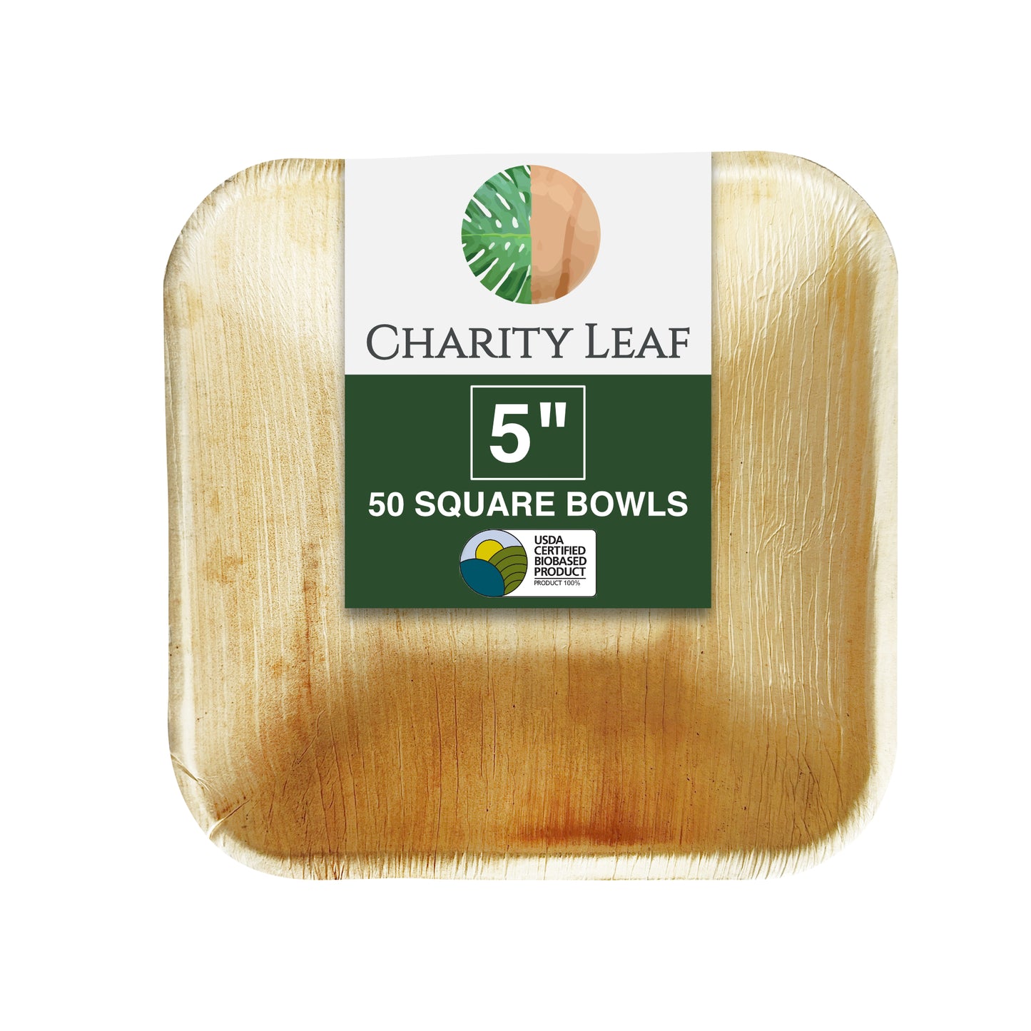 5" Inch Square Bowl