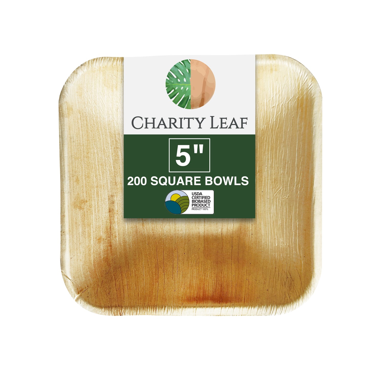 5" Inch Square Bowl