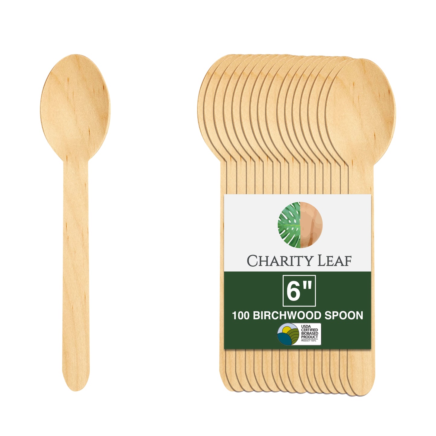 Birchwood Spoon - Pk of 100