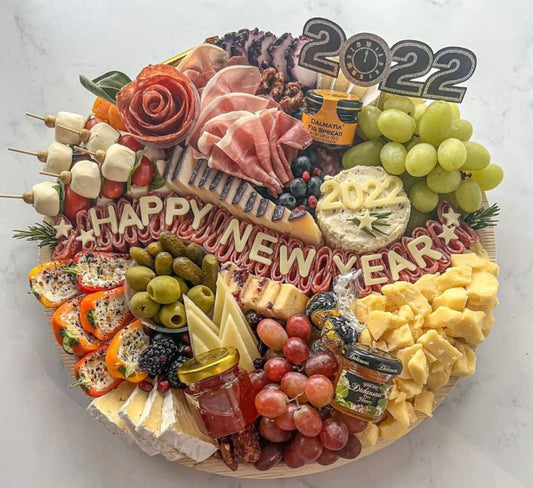 New year charcuterie board