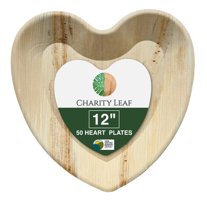 12" Inch Decorative Palm Leaf Fiber Plate